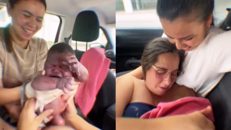Criança nasce no banco de trás do carro durante trajeto até o hospital
