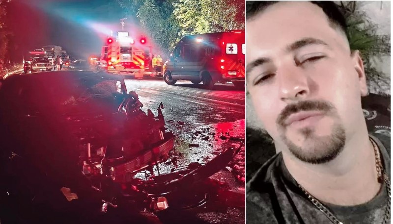 Identificado motorista morto em acidente na BR-158 em SC