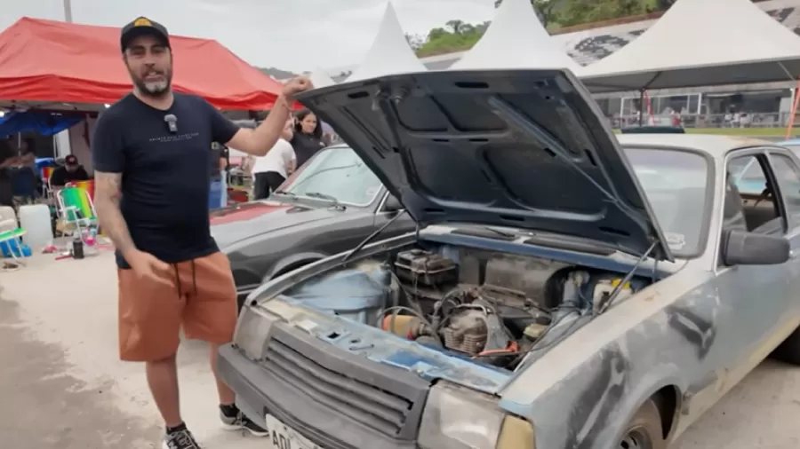 Chevette com motor de moto viraliza na internet