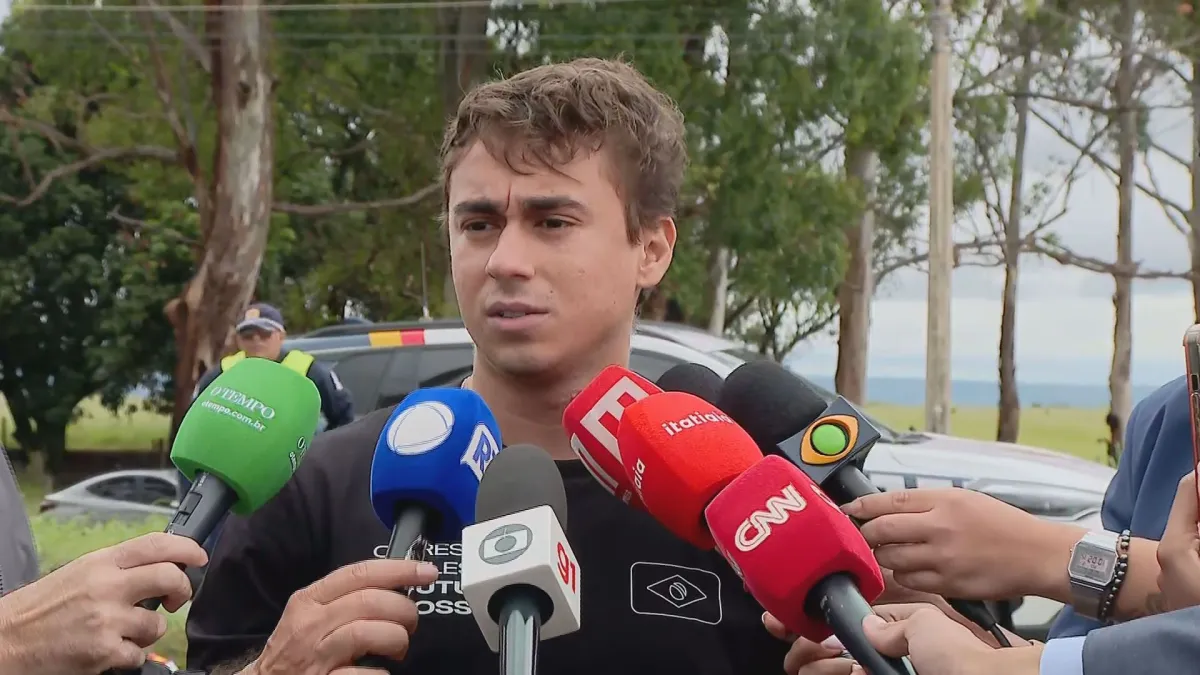 Nikolas reage a Eduardo Bolsonaro e diz que ele “não está bem”