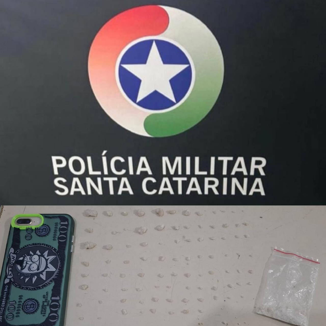 Adolescente é apreendido por tráfico de drogas em Itapema