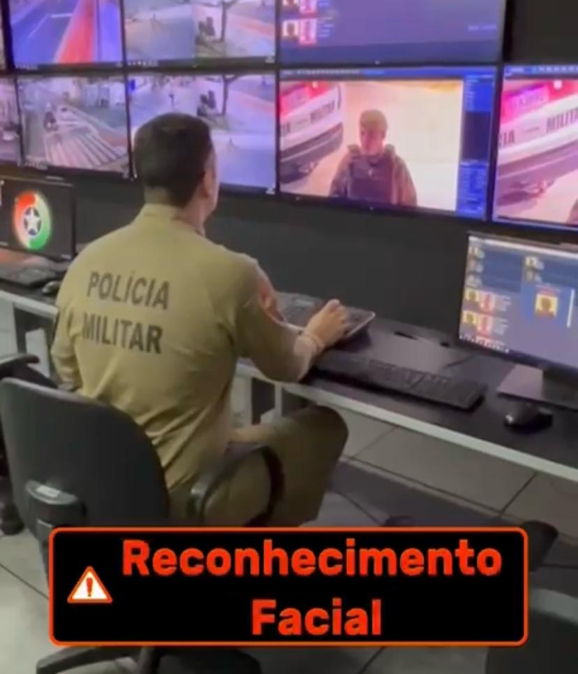 PM prende homem após reconhecimento facial em Balneário Camboriú