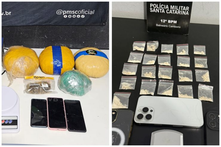 Polícia prende sete por tráfico em ações sucessivas no litoral