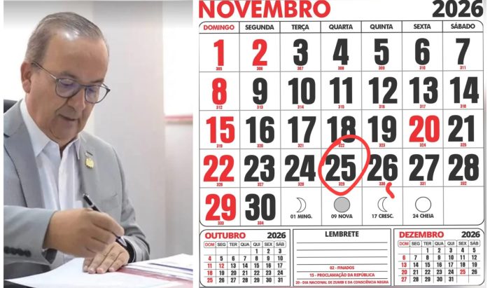 Quatro feriados em novembro? Proposta de Jorginho Mello gera debate