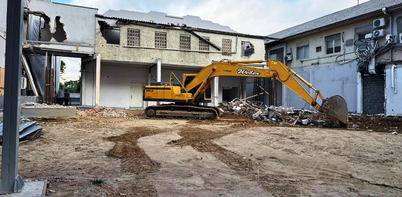 Ampliação de hospital em Blumenau entra em nova fase