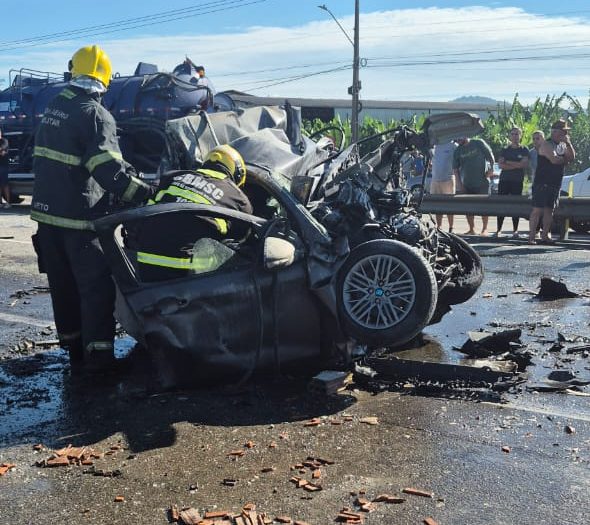 Tragédia na BR-101: Acidente com caminhão deixa 3 mortos