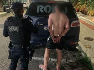 Após fugir, suspeito de violência doméstica é localizado pela ROMU
