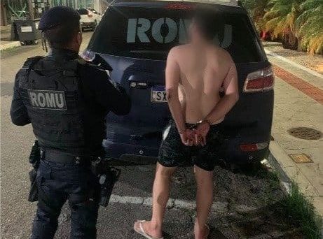 Após fugir, suspeito de violência doméstica é localizado pela ROMU