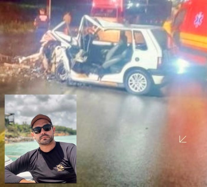 Identificado jovem morto em grave acidente na BR-470