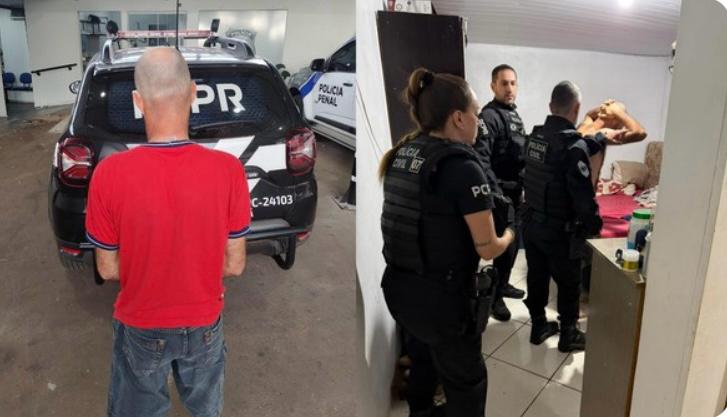 Pai é preso por estuprar filhas de 7 e 8 anos na frente do filho de 10 no PR