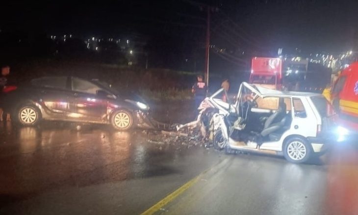 Colisão mata motorista e deixa outro ferido na BR-470