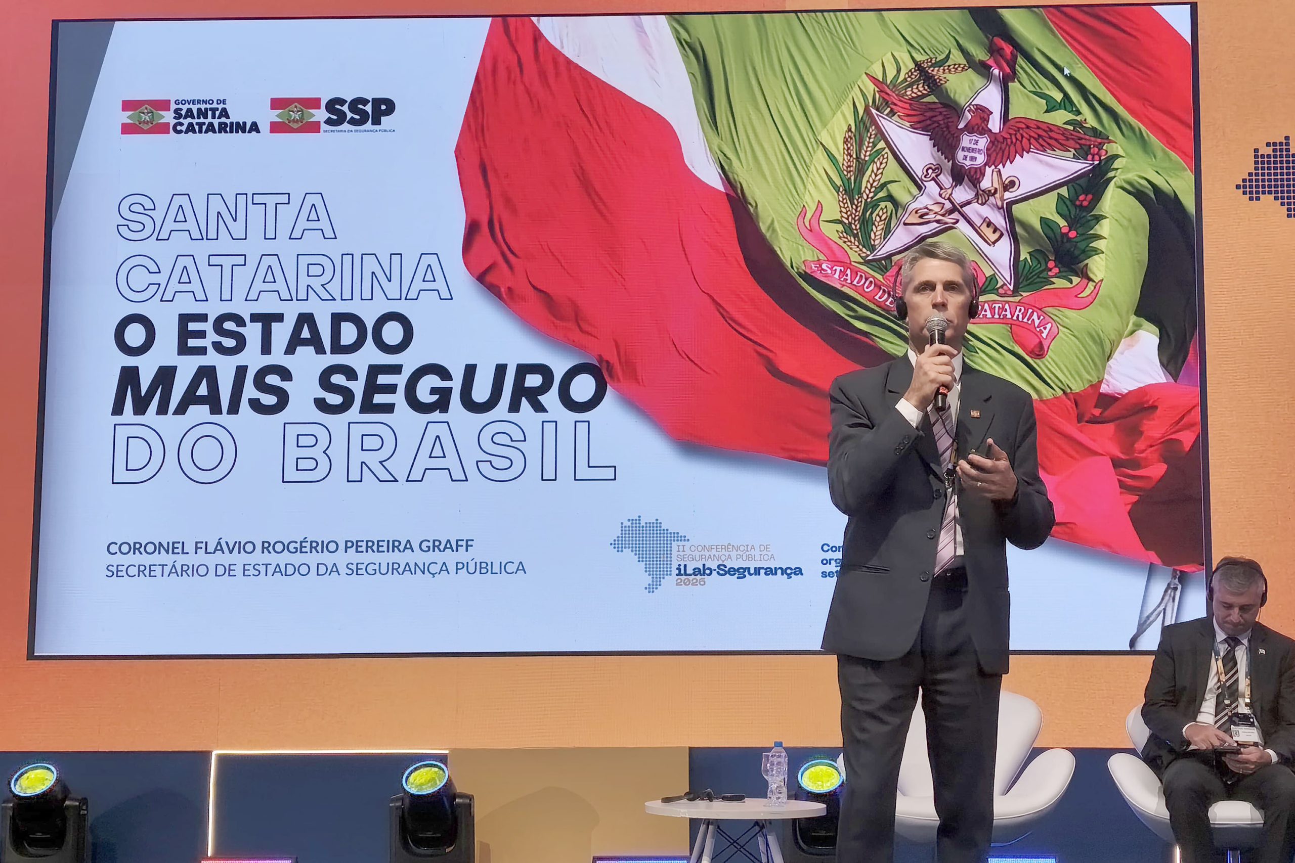 Santa Catarina é destaque em conferência de segurança realizada em Brasília