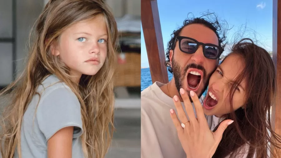 Thylane Blondeau anuncia noivado com Ben Attal
