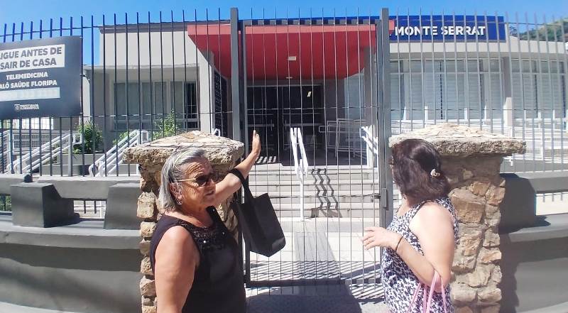 Moradores encontram posto de saúde fechado em sábado de vacinação