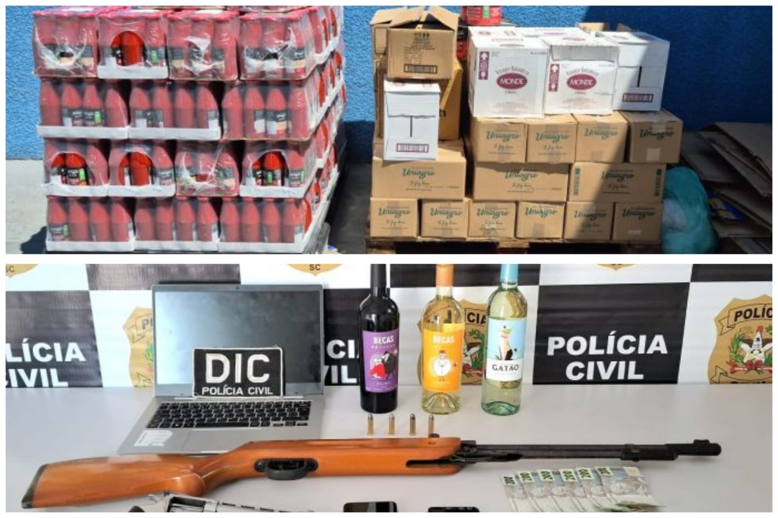Comerciante do Paraná é preso por receptação de carga furtada em Itajaí