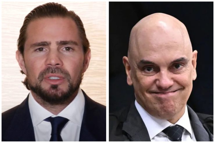 Vorcaro e Alexandre de Moraes trocaram mensagens no dia da 1ª prisão