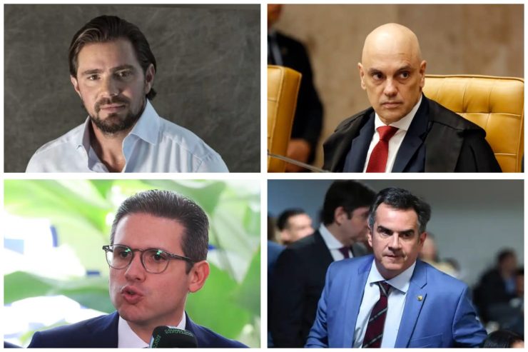 Mensagens citam encontro de Vorcaro com Moraes, Motta e Ciro