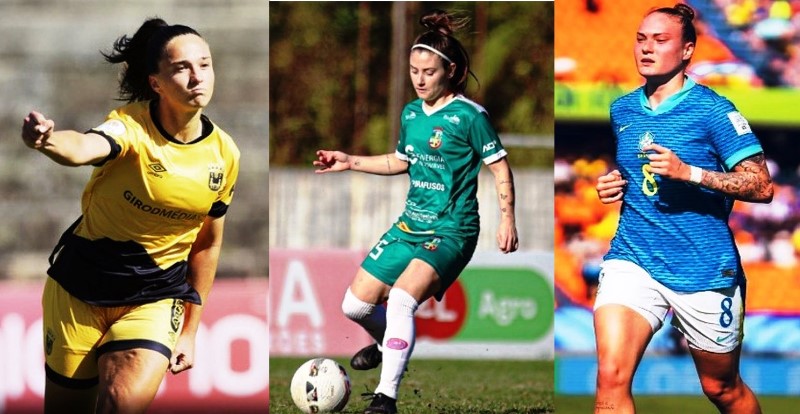 Vìdeo: catarinenses marcam gols pelo mundo no futebol feminino