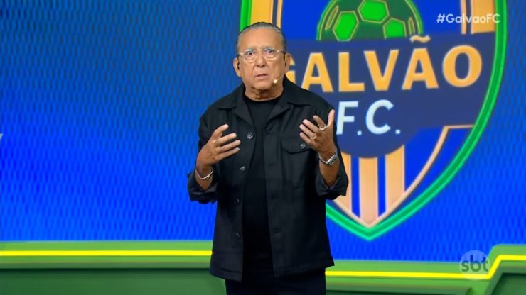 Galvão Bueno não empolga audiência na estreia no SBT