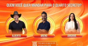 Enquete UOL indica quem vai ao Quarto Secreto do BBB26