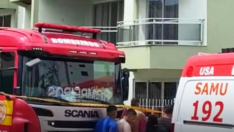 Operário morre ao cair de janela do terceiro andarem SC