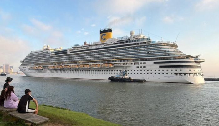 Itajaí encerra temporada de cruzeiros com mais de 164 mil passageiros