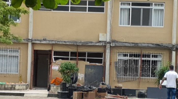 Prédio no Centro de Itajaí pode ser demolido após laudo crítico