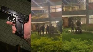 Homem com cópia de arma é detido após fugir de abordagem na UFSC