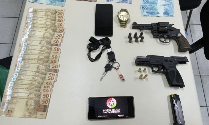 Dupla é presa após usar criança como escudo em assalto violento