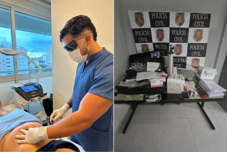 Influenciador é preso por fingir ser médico e realizar cirurgias estéticas