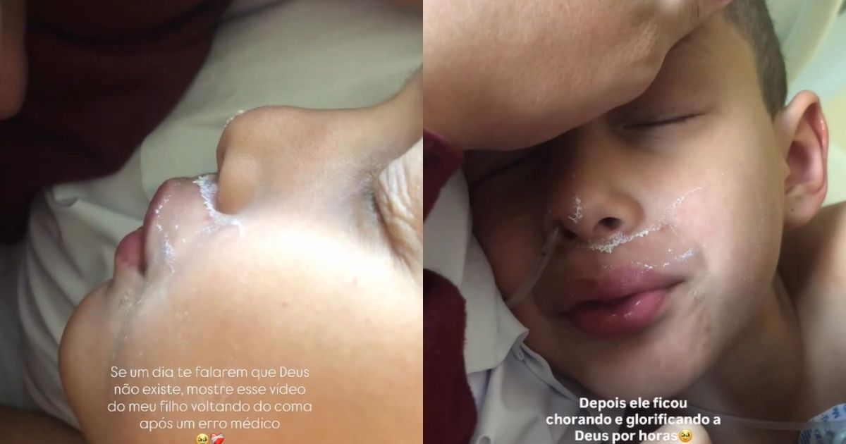 Menino acorda de coma e relata ter visto Deus no RS