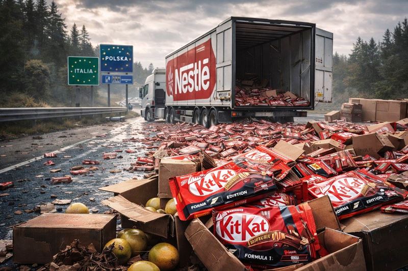 Nestlé cria rastreador após roubo de 12 toneladas de KitKat