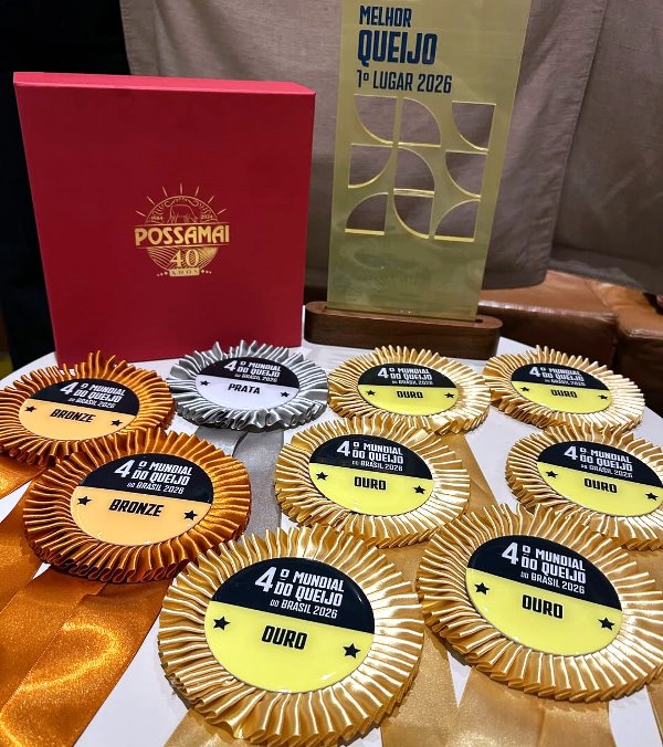 Queijo produzido em SC é eleito o melhor do mundo em competição internacional