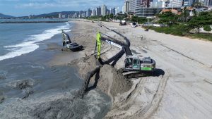 Alargamento da Praia de Balneário Piçarras é concluído