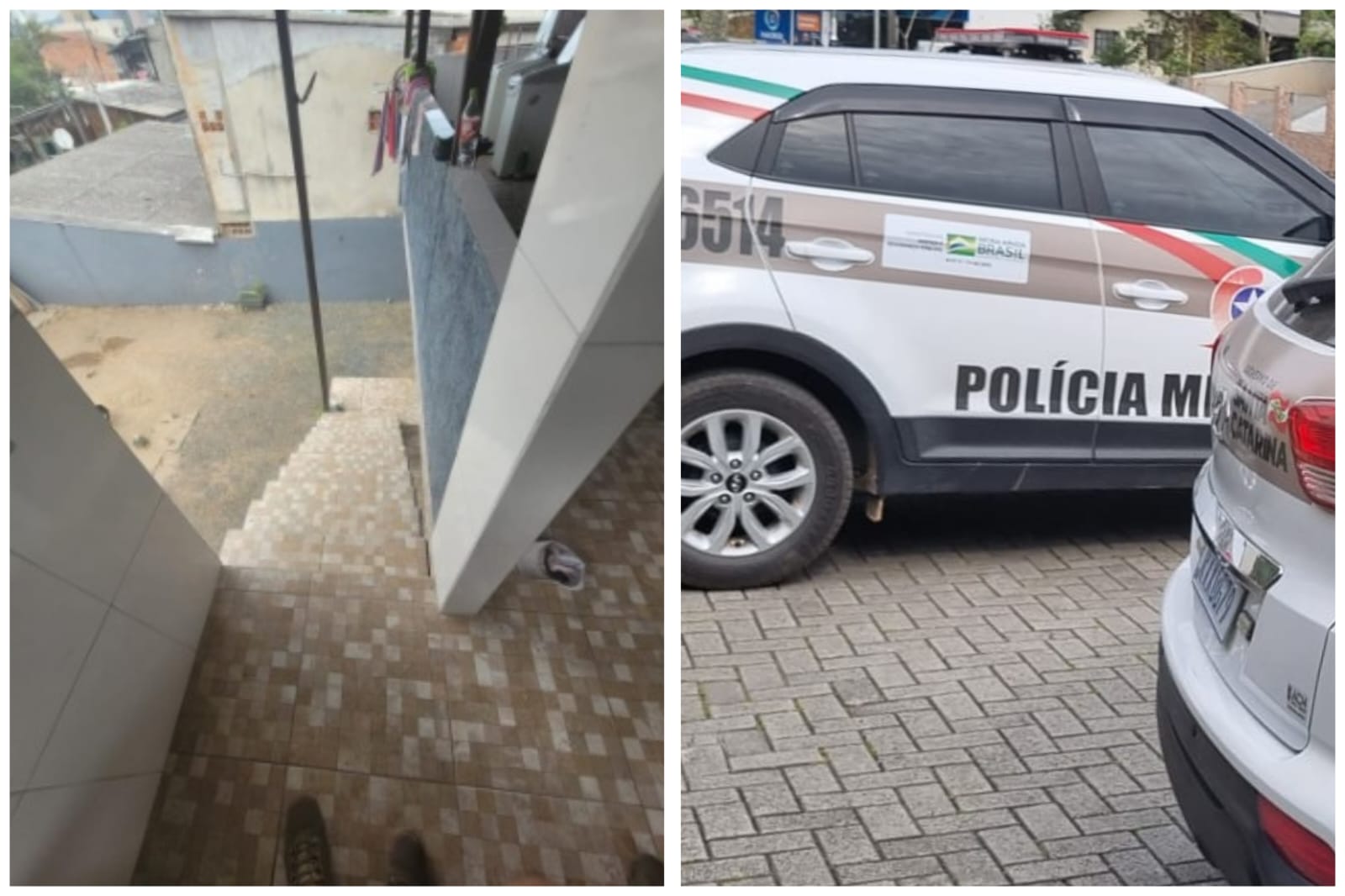 Após briga entre cunhados, homem é empurrado do 2º andar e leva tiros