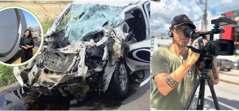 Equipe da Band sofre acidente: cinegrafista morre e repórter está em coma