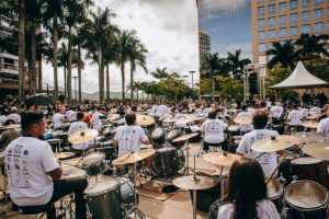 Palhoça Drum Fest reúne 250 bateristas na 6ª edição