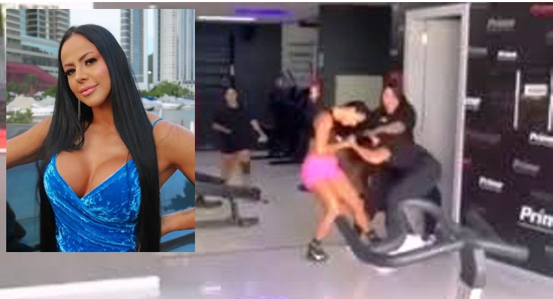 Influencer de SC que jogou dinheiro de helicóptero se envolve em briga em academia