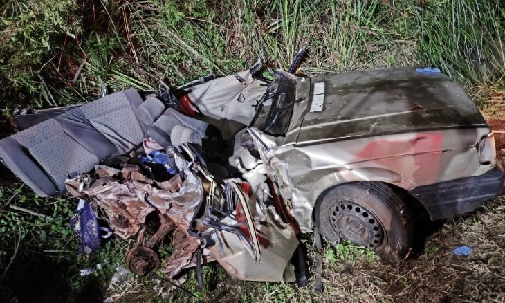 Mãe e bebê morrem em colisão frontal na BR-282