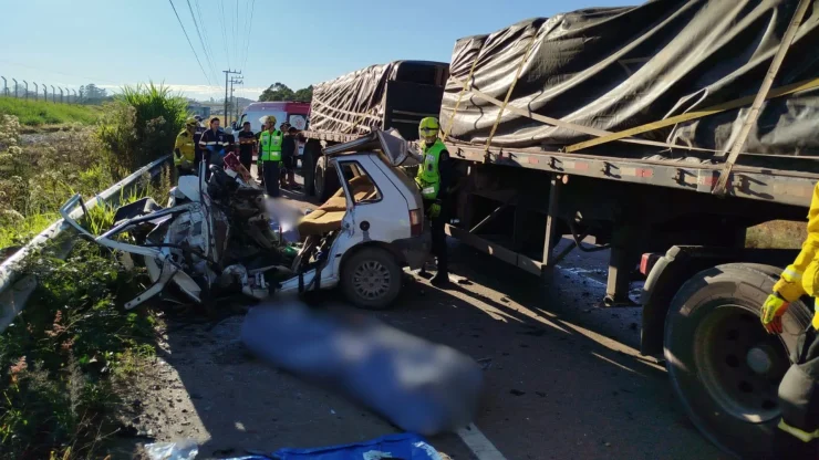 Tragédia na SC-110: colisão mata cinco pessoas no Alto Vale