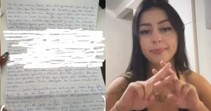 Jovem presa na França pede perdão em carta à família