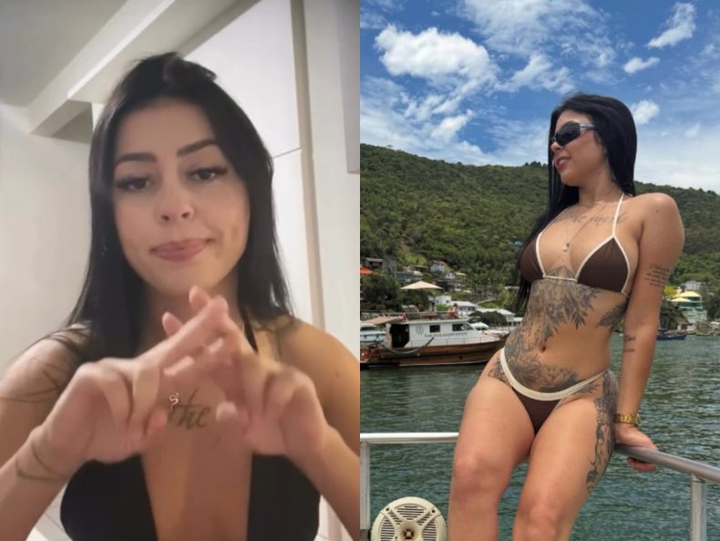 Jovem de SC grava vídeo antes de ser presa por tráfico na França
