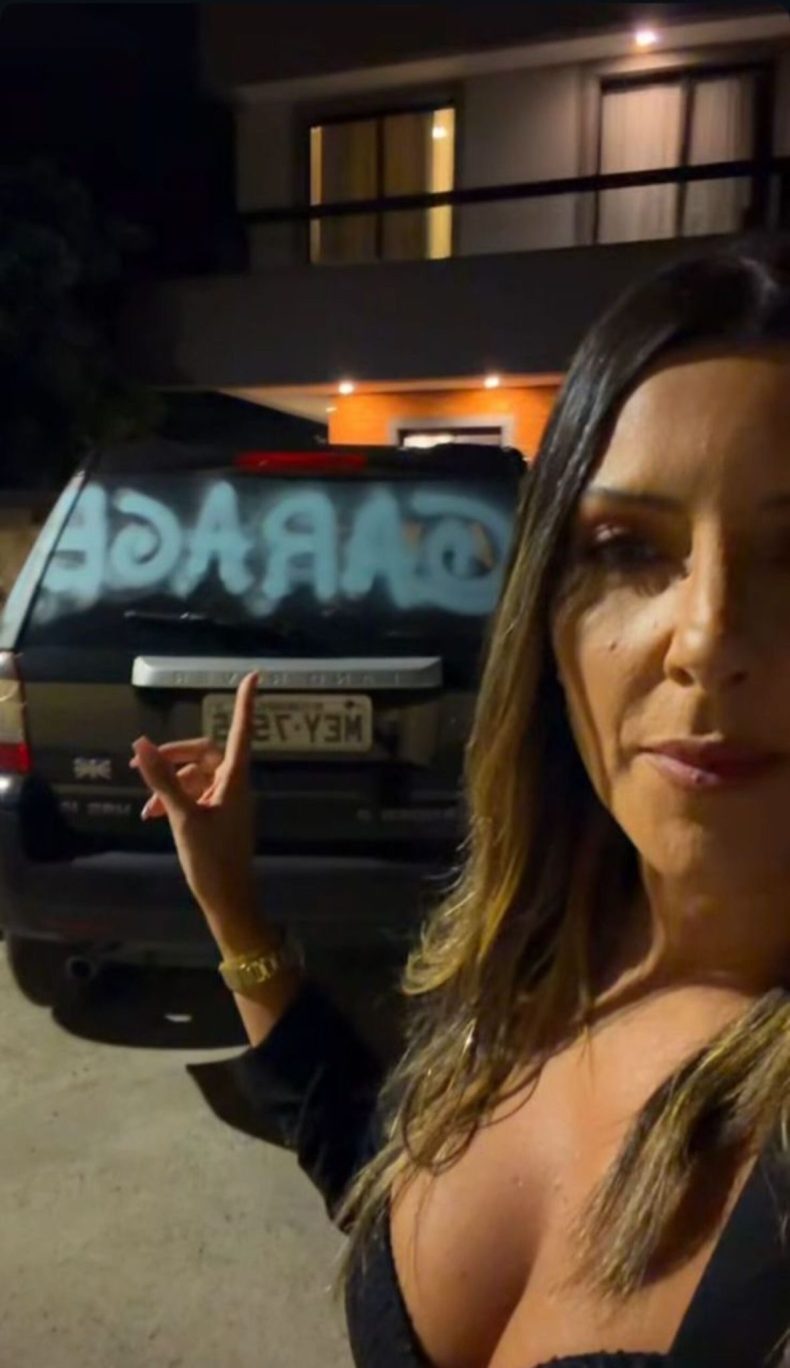 Influenciadora denuncia vandalismo e ofensas após confusão por estacionamento