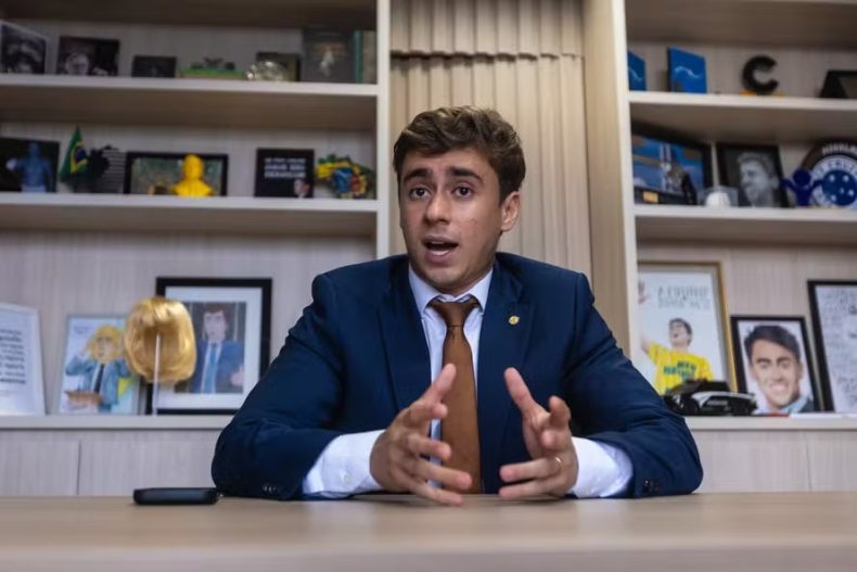 Nikolas Ferreira supera 1 milhão de votos em MG