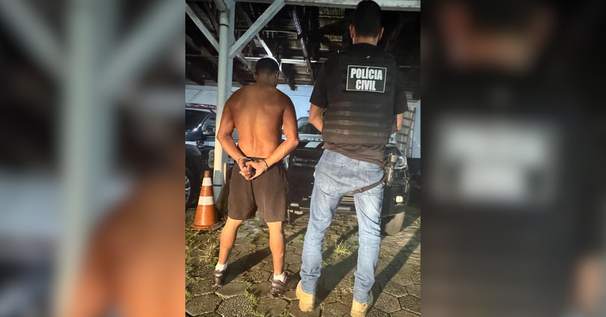 Suspeito de homicídio é preso em cidade do Norte de SC