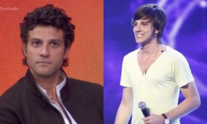 Luciano Huck resgata imagens de Chay Suede na Record e deixa ator sem graça