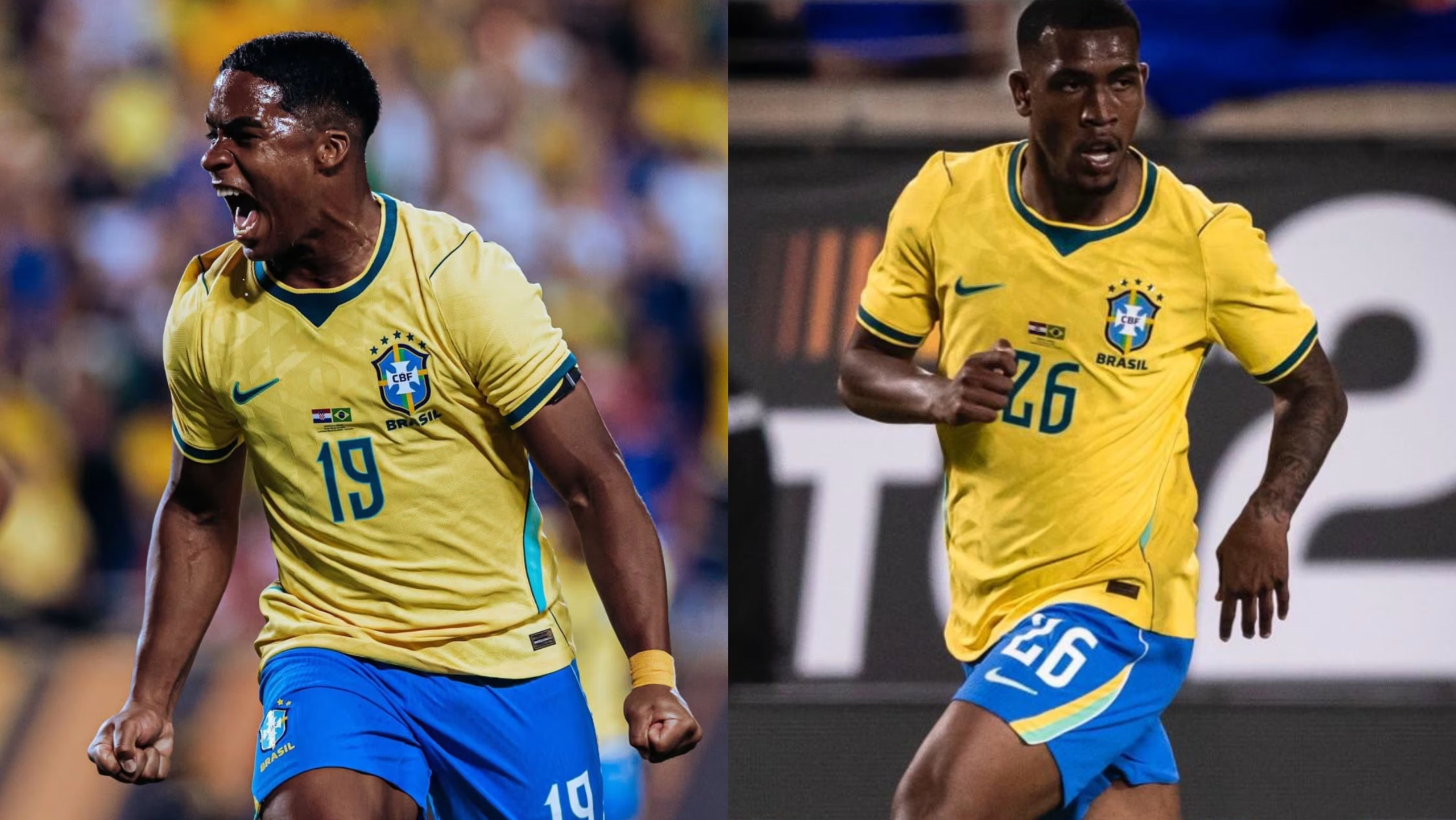 Endrick e Rayan renovam Seleção Brasileira