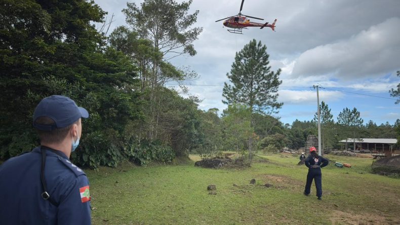 VÍDEO: Bombeiros encontram corpo de homem desaparecido