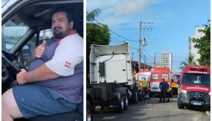Tragédia: homem morre sob o próprio caminhão durante manutenção