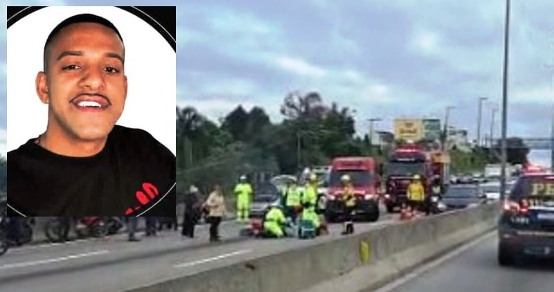 Identificado jovem que morreu em acidente com moto na BR-101 em São José